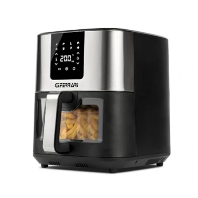 Immagine di G3 Ferrari G10194 &quot;Friggisano 9L&quot; Friggitrice ad Aria, 1700W, 9 Litri, 8 Programmi, Display Digitale, BPA/PFOA Safe, Timer, Ricettario incluso
