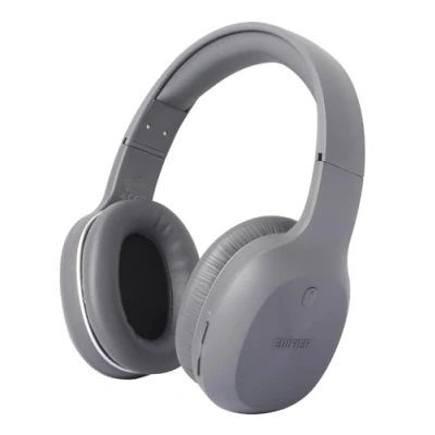 Immagine di Edifier W600BT Cuffie Over Ear Wireless, Bluetooth V5.1, Chiamate Crystal Clear, Driver da 40mm, Autonomia di Riproduzione 30 Ore, Connessione a 2 Dispositivi, Microfono Integrato, Leggere Grigio
