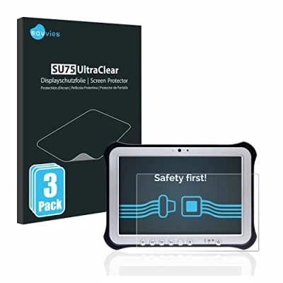 Immagine di savvies (3 Pezzi Pellicola Protettiva per Panasonic Toughpad FZ G1 Protezione Schermo Trasparente