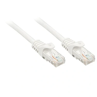 Immagine di LINDY 48203 RJ45 cavo di rete, patch CAT 6 U/UTP 2.00 m Bianco 1 pz.