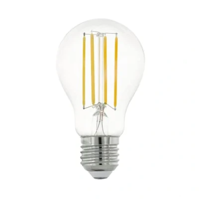 Immagine di Eglo E27 LED, lampadina classica, fonte di luce per illuminazione retrò, 12 Watt (equivalente a 100 Watt), 1521 lumen, bianco caldo, 2700k, Edison A60, Ø 6 cm