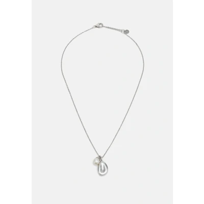 Immagine di Skagen Collana da donna Agnethe Pearl Silver Acciaio Inossidabile SKJ1831040, Length: 400+50MM, Width: 12.5MM, Height: 17.6MM, inossidabile, Nessuna pietra preziosa, Tono argento