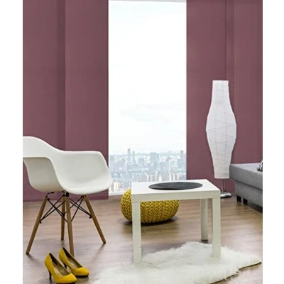 Immagine di MADECOSTORE Pannello giapponese setacciante in rete, 50 cm, colore: viola, x 260 cm