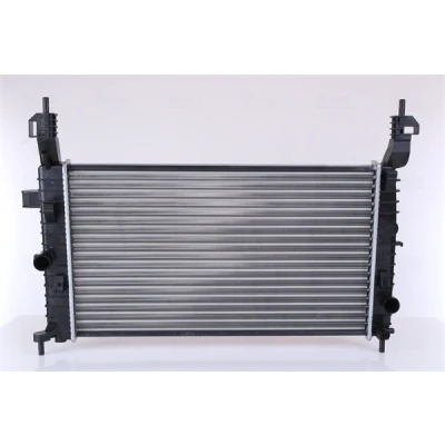 Immagine di NISSENS 63087A Radiatore motore Alluminio 608 359 26 Alette di raffreddamento montate meccanicamente OPEL: Meriva A