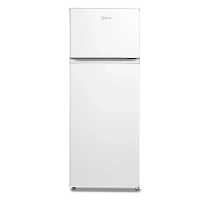 Immagine di Midea MERT210FGE01 frigorifero doppia porta 204 L, combinato, 176kWh/annum, controllo della temperatura regolabile, Luce LED, Bianco