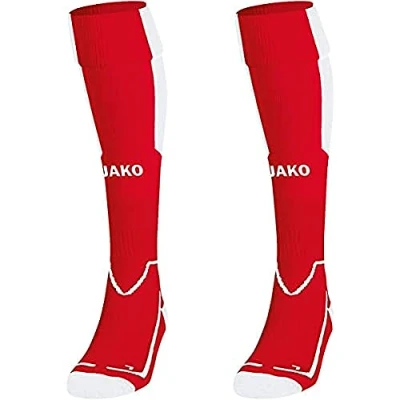 Immagine di Jako Calzine da calcio Lazio Unisex, Multicolore (Rosso/Bianco), 3 (35 38)