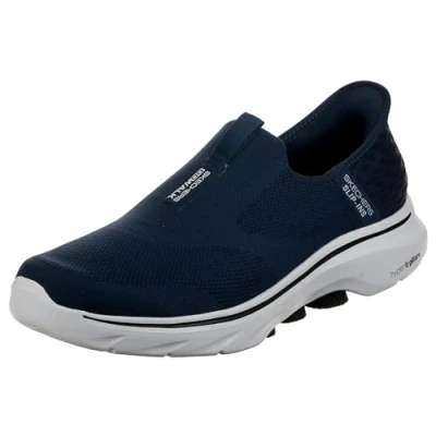 Immagine di Skechers Go Walk 7 Easy on 2, Scarpe da Ginnastica Uomo, Marina Militare, 49.5 EU