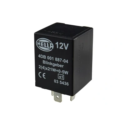 Immagine di HELLA 4DB 001 887 041 Relè Frecce 12 con supporto
