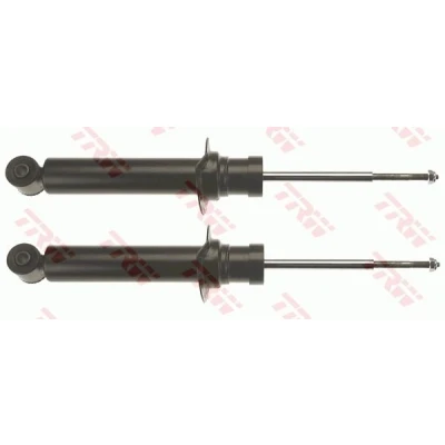 Immagine di TRW TWIN JGS1048T Ammortizzatore Assale anteriore A pressione del gas doppio tubo con reggimolla Spina superiore, Occhiello inferiore