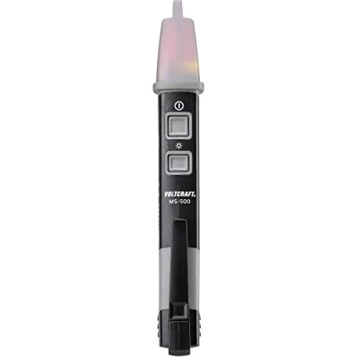 Immagine di VOLTCRAFT MS 500 Tester di tensione senza contatto CAT IV 1000 V LED, Acustico fabbrica certificato