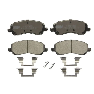 Immagine di FERODO PREMIER ECO FRICTION FDB1621 Kit pastiglie freno con segnalatore acustico usura accessori MITSUBISHI: Lancer 8, Outlander 2 SUV, ASX SUV