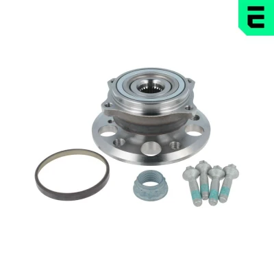 Immagine di OPTIMAL 402293L Kit cuscinetto ruota con mozzo portaruota, anello sensore ABS 148, 92 MERCEDES BENZ: Classe C T modell, Sedan