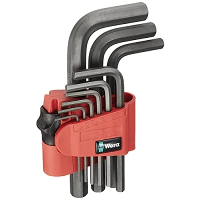 Immagine di Wera 950 PKL/9 BM N brugola interna Kit di chiavi a 9 parti