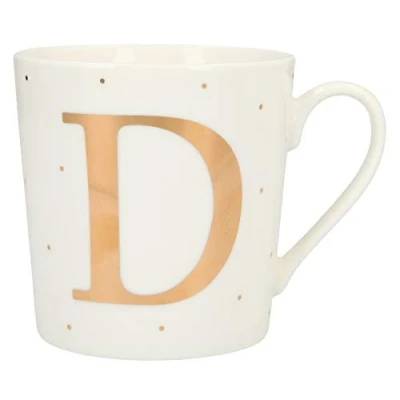 Immagine di Depesche 5909.029 Tazza con manico, in porcellana, 300 ml, scritta D