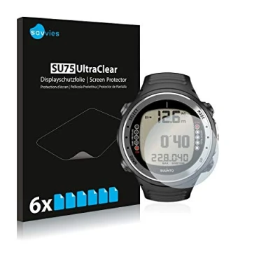 Immagine di savvies (6 Pezzi Pellicola Protettiva per Suunto D4I Protezione Schermo Trasparente