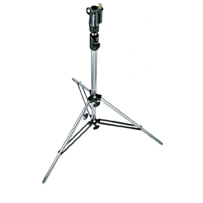Immagine di Manfrotto 008CSU Stativo di Livellamento con Gamba, 2 Sezioni in Alluminio, Argento