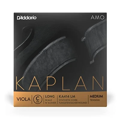 Immagine di D&#039;Addario Kaplan Amo Singola corda Do per viola, scala lunga, tensione media