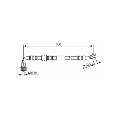 Immagine di BOSCH 1 987 476 932 Tubi Freno 500 M10x1 SUZUKI: Jimny SUV