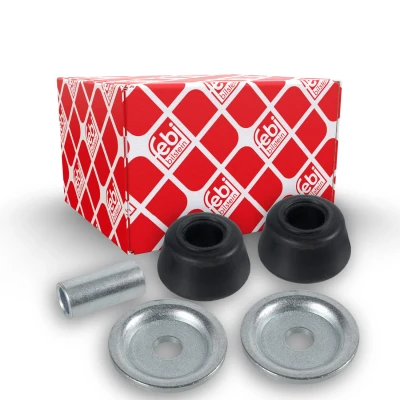 Immagine di FEBI BILSTEIN 173563 Kit riparazione, cuscinetto ammortizzatore a molla Assale posteriore senza sfere con materiale di montaggio