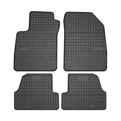 Immagine di FROGUM 0708 Set tappetino Gomma anteriore e posteriore 4 nero Su misura OPEL: Mokka / X