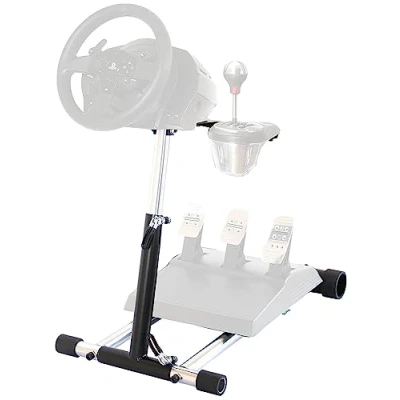 Immagine di Wheel Stand Pro DELUXE V2, supporto per volante e pedali Thrustmaster T248/T300RS/TX/TMX/T150/T500/T GT/, Nvidia Shield