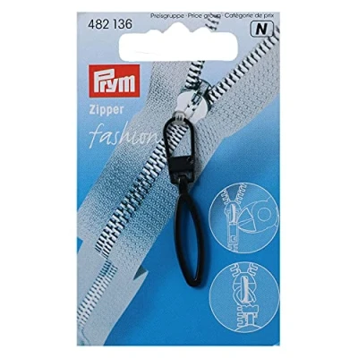 Immagine di Prym, Zip Puller Loop Nero ossidato