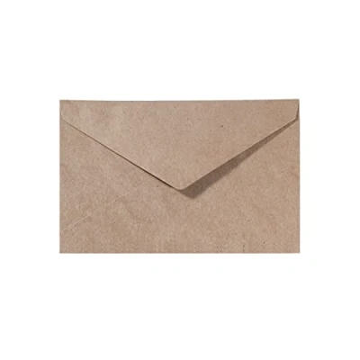 Immagine di Buste Florence Kraft (marrone) 120 g sigillabili con Striscia Adesiva 11,4 x 16,2 cm (C6) Trama di Lusso Semplici per la Creazione Biglietti e Accessori Scrapbook