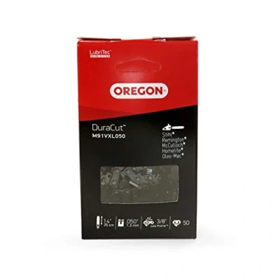 Immagine di Oregon DuraCut M91VXL Catena per Motosega con Passo da .3/8&quot; a Basso Profilo, Calibro .050&quot; (1,3 mm) Taglienti Micro Chisel, Barra 35 cm (14&quot;) e 50 Maglie, Compatibile Stihl altre marche