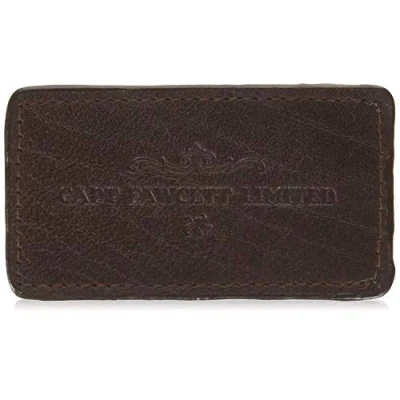 Immagine di Captain Fawcett&#039;s Leather Case for Folding Pocket Moustache Comb by Fawcett