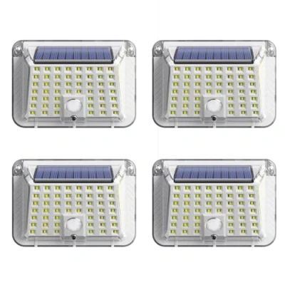 Immagine di Voltix Luce solare led esterno 90 LED, Faretto da solare, 3 Modalità con Sensore di Movimento, Lampada Parete Impermeabile IP65 per Giardino, Patio e Garage (4)