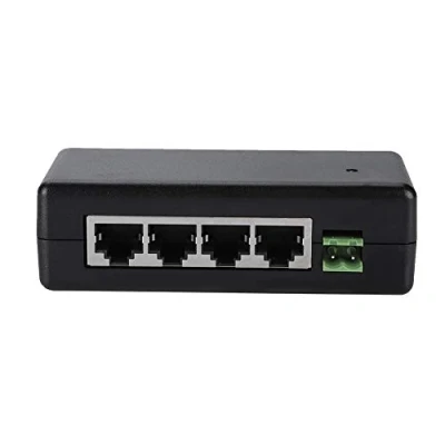 Immagine di Tangxi Modulo di Alimentazion, 4 Port Poe Iniettore Alimentazione 12V 48V PC/Hub/Switc/Router Switch Ethernet con IEEE802,3af / 802at per Telecamera IP