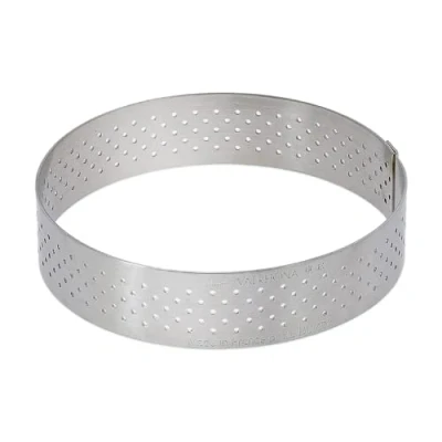 Immagine di De Buyer circolare in acciaio inox Stampo ad anello perforato, cm 7.5, 3099.03, inossidabile, Diametro 7,5