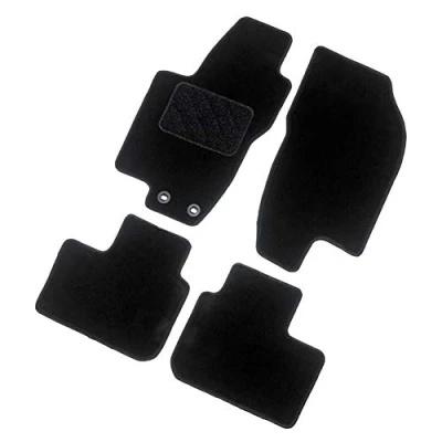 Immagine di AutoStyle TM AU508 Set tappetino Tessile anteriore e posteriore 4 nero AUDI: A6 C5 Avant