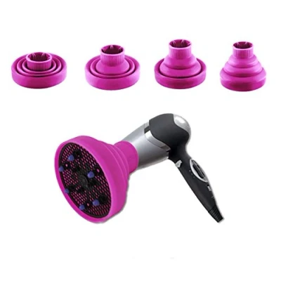 Immagine di LEOFLA Diffusore Universale Pieghevole In Silicone Da Viaggio Phon Asciugacapelli