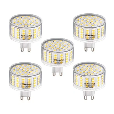 Immagine di TECNOLUX EURO Lampadina LED G9 220 V 3000 K luce fredda 9 W (5 unità)