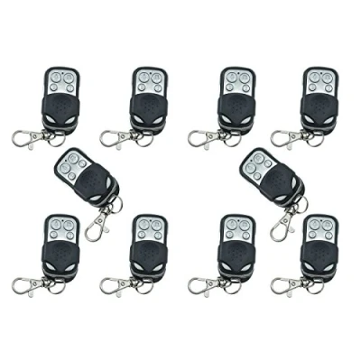 Immagine di Tempo di Saldi Set 10 telecomandi universali per cancello automatico, codice fisso, frequenza 433,92 MHz (colori luce assortiti)