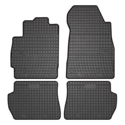 Immagine di FROGUM 0864 Set tappetino Gomma anteriore e posteriore 4 nero MAZDA: 2 Hatchback