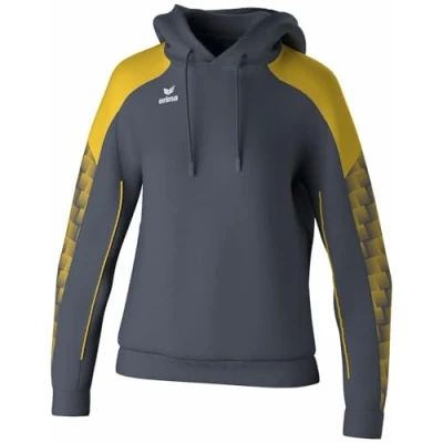 Immagine di Erima Felpa con Cappuccio Evo Star (1072427) Donna, Slate Grey/Giallo, 40