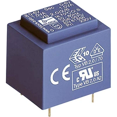 Immagine di Block VB 2,0/1/24 Trasformatore per PCB 1 x 230 V 24 V/AC 2 VA 83 mA