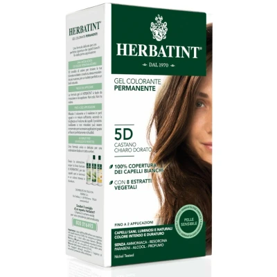 Immagine di HERBATINT 5D CASTANO CHIARO DORATO 135 ML
