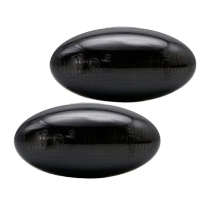 Immagine di Set di indicatori direzione laterali LED compatibile con Toyota Aygo 2005 2014 &amp; / Proace 2013 Grigio incl. luci dinamiche