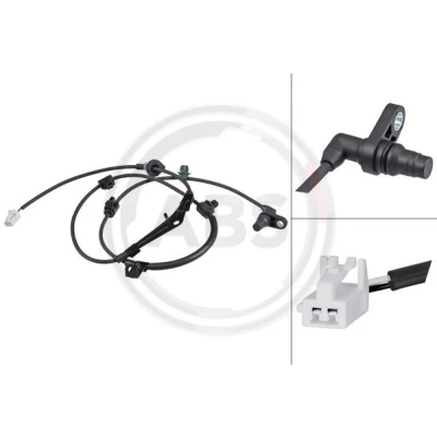 Immagine di A.B.S. 31755 Sensore ABS attivo 1290 bianco DAIHATSU: Terios II