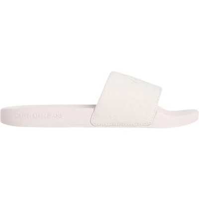 Immagine di Calvin Klein Jeans Slide Monogram Ciabattine, Donna, Taglia: 41, Triple whisper pink Cotone
