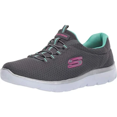 Immagine di Skechers Summits, Scarpe da ginnastica Donna, Verde Carbone, 36.5 EU