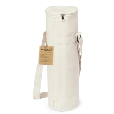 Immagine di NoTrash2003 borsa termica per bottiglia d&#039;acqua da appendere fino a 1,5 l, chiusura lampo e tracolla regolabile, piccola bevande, frigo esterni, viaggi ecc, 100 5315