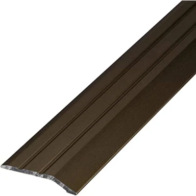 Immagine di Gedotec Profilo di transizione in alluminio da avvitare, Guida per pavimenti, Lunghezza 90 cm, Larghezza 37 mm, inferiore alluminio, compensazione forato 1 Pezzo
