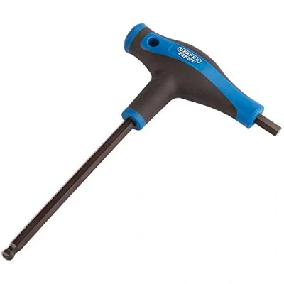 Immagine di Draper Thex/SG/B Expert Soft Grip &quot;T Handle Hexagon and Ball End Key, blu, 8.0 mm