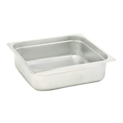 Immagine di Pentole Agnelli COIXGNP12200 Bacinella Gastronorm 1/2, Acciaio Inossidabile, Argento, 26.5 x 32.5 20 cm