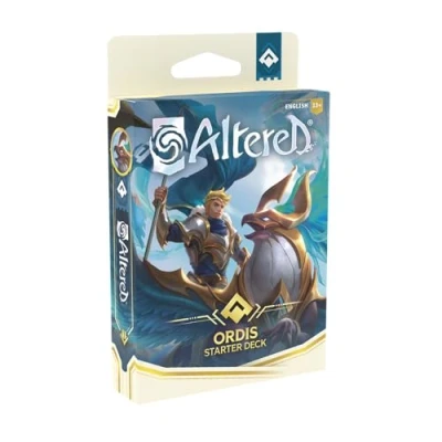 Immagine di EQUINOX Altered: Beyond the Gates Ordis Starter Deck 40 Cards Set with Hero Sigismar Innovative Non Combat Gameplay, Collectible Trading Card Game, Età 13+ for 2 Players, 20 30 Minuti