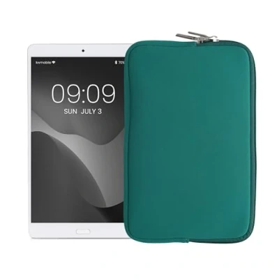 Immagine di kwmobile Cover Tablet Compatibile con 8&quot; 8,4&quot; Custodia eReader Universale Copertina Protettiva in Neoprene Petrolio